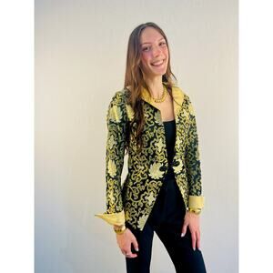 Vintage 100% Silk Jacket
